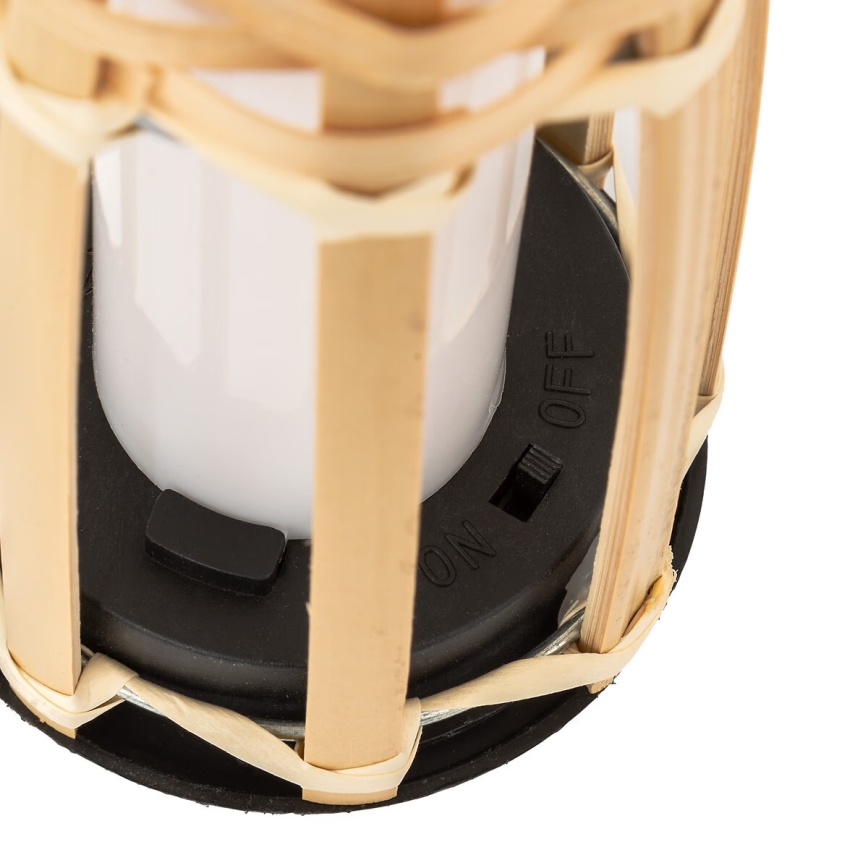 Atmosphera - LED Solarna lampa MACEO LED/1,2V IP44 bambus