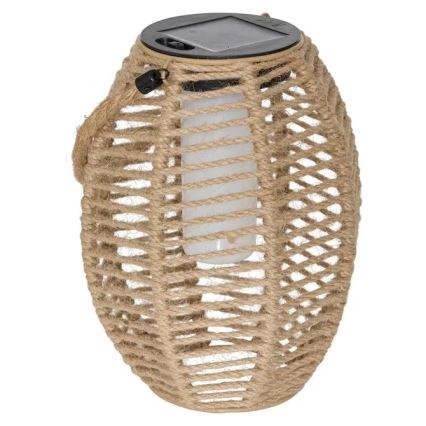 Atmosphera - LED solarna lanterna GINA LED/1,2V 800 mAh IP44 juta