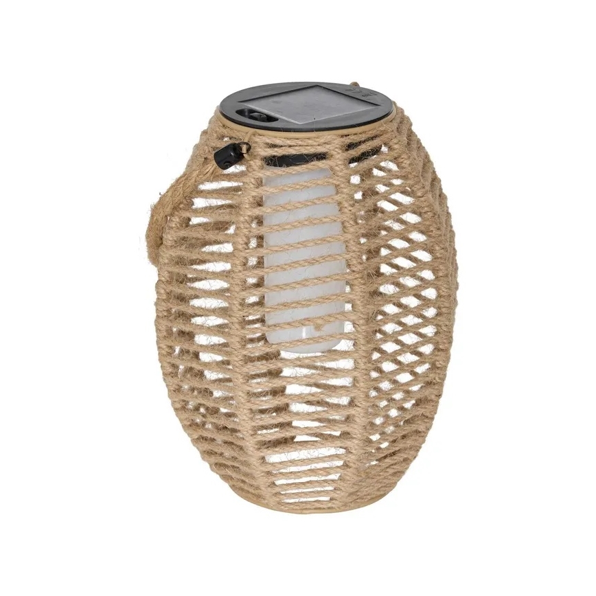 Atmosphera - LED solarna lanterna GINA LED/1,2V 800 mAh IP44 juta