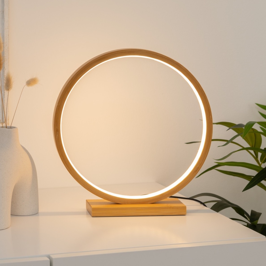Atmosphera - LED Stolna lampa STELA LED/2,7W/230V bambus