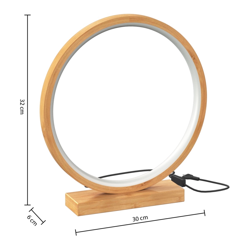 Atmosphera - LED Stolna lampa STELA LED/2,7W/230V bambus