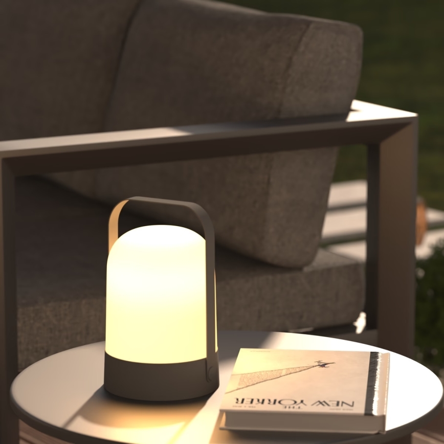 Atmosphera - LED Vanjska prijenosna stolna lampa JERTA LED/2xAA IP44