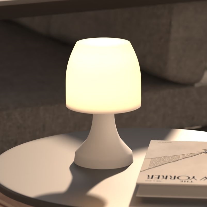 Atmosphera - LED Vanjska stolna lampa DOKK LED/3xAAA 19,5 cm IP44