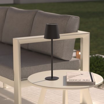 Atmosphera - LED vanjska stolna lampa na dodir s mogućnošću prigušivanja, punjiva CODY LED/5V 2400 mAh IP44