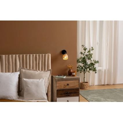 Atmosphera - LIO 1xE27/25W/230V zidna lampica od bambusa