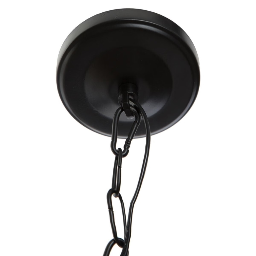 Atmosphera - Luster na lancu BASALT 1xE27/25W/230V crna
