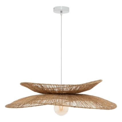 Atmosphera - Luster na sajli ALARA 1xE27/40W/230V juta