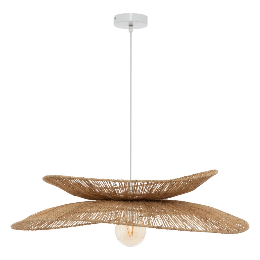 Atmosphera - Luster na sajli ALARA 1xE27/40W/230V juta
