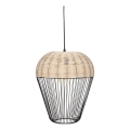 Atmosphera - Luster na sajli ANEA 1xE27/40W/230V ratan