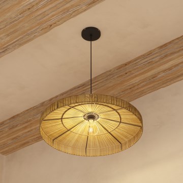 Atmosphera - Luster na sajli BELLAMY 1xE27/40W/230V juta