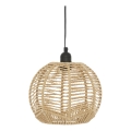 Atmosphera - Luster na sajli CAREN 1xE27/40W/230V juta