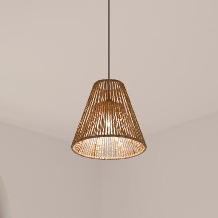 Atmosphera - Luster na sajli GIADA 1xE27/40W/230V juta