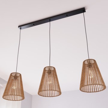 Atmosphera - Luster na sajli GIADA 3xE27/40W/230V