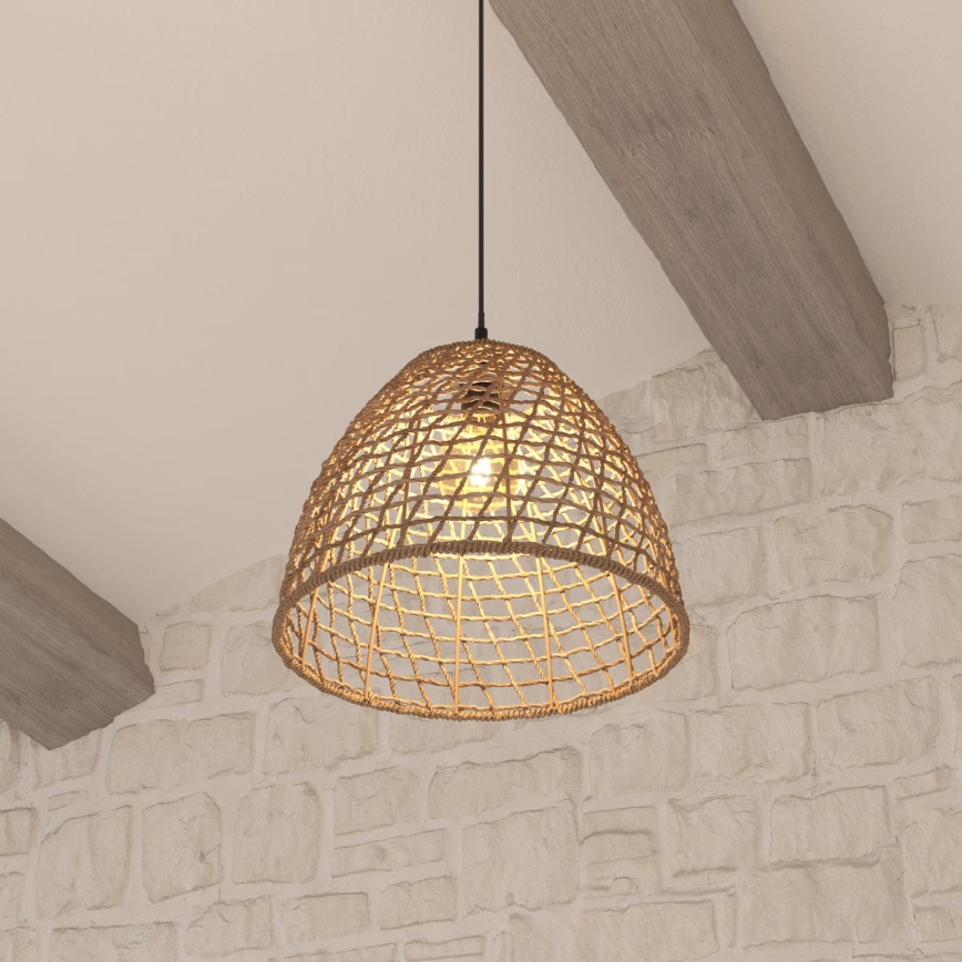 Atmosphera - Luster na sajli JADA 1xE27/40W/230V ratan