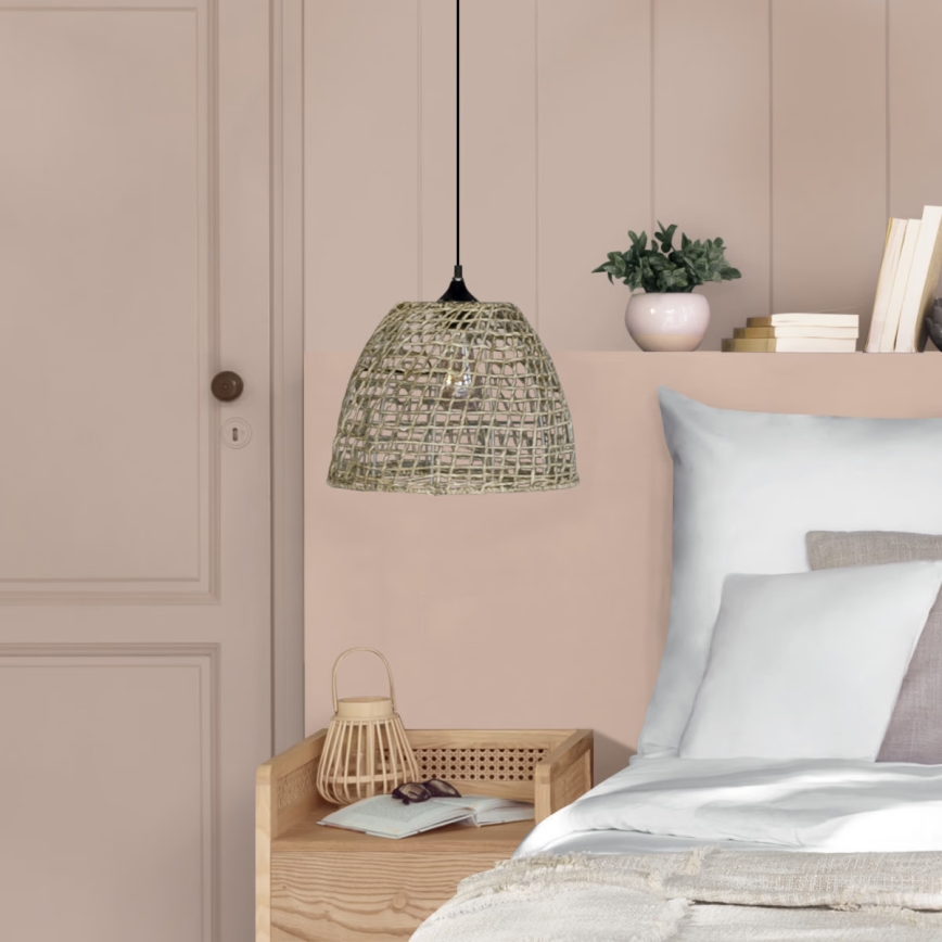 Atmosphera - Luster na sajli JADA 1xE27/40W/230V ratan