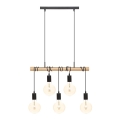 Atmosphera - Luster na sajli JAKE 5xE27/40W/230V bor