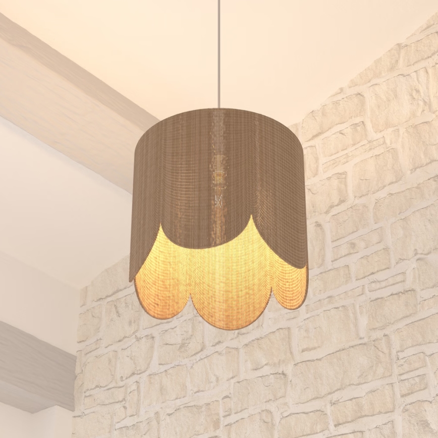 Atmosphera - Luster na sajli JANICE 1xE27/40W/230V juta