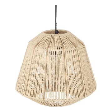 Atmosphera - Luster na sajli JILY 1xE27/40W/230V juta bež