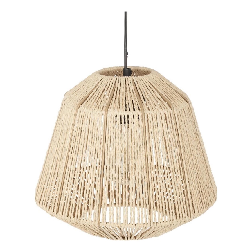 Atmosphera - Luster na sajli JILY 1xE27/40W/230V juta bež