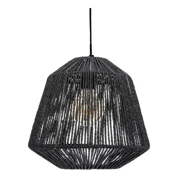 Atmosphera - Luster na sajli JILY 1xE27/40W/230V juta crna