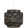 Atmosphera - Luster na sajli LIBY 1xE27/40W/230V bambus/crna