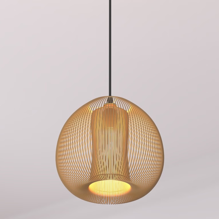 Atmosphera - Luster na sajli NODA 1xE27/40W/230V bakrena