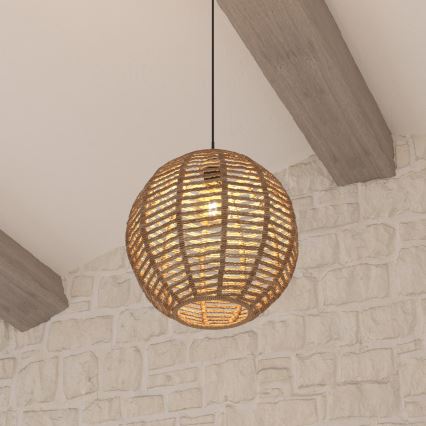 Atmosphera - Luster na sajli RANA 1xE27/40W/230V ratan