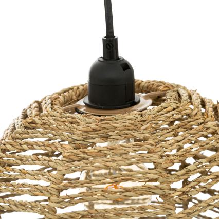 Atmosphera - Luster na sajli RANA 2xE27/40W/230V ratan