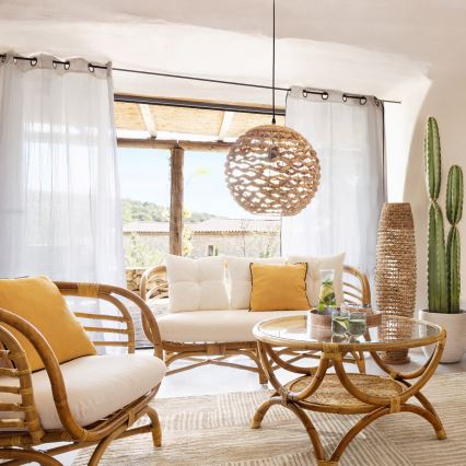 Atmosphera - Luster na sajli SAND 1xE27/40W/230V vodeni zumbul