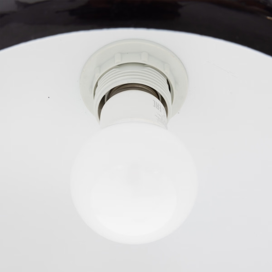 Atmosphera - Luster na sajli SAVIO 1xE27/40W/230V crna