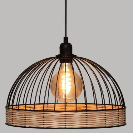 Atmosphera - Luster na sajli SUWA 1xE27/40W/230V ratan