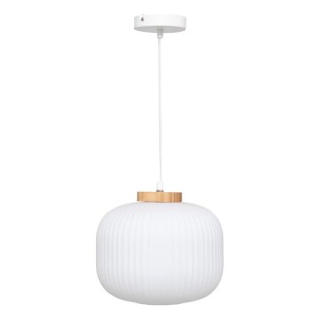 Atmosphera - Luster na sajli TRAVIS 1xE27/25W/230V borovina