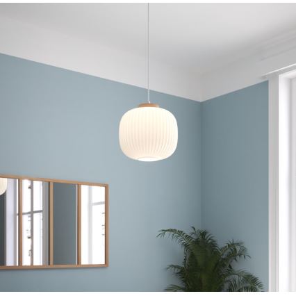 Atmosphera - Luster na sajli TRAVIS 1xE27/25W/230V borovina