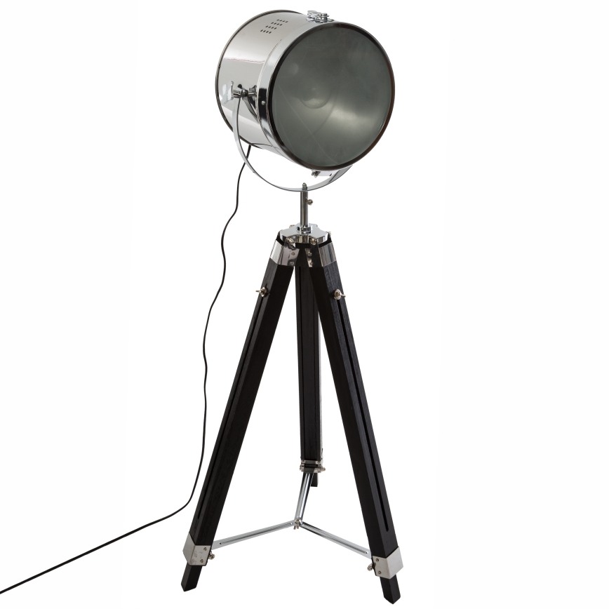 Atmosphera - Podna lampa EBOR 1xE27/25W/230V bor/sjajni krom