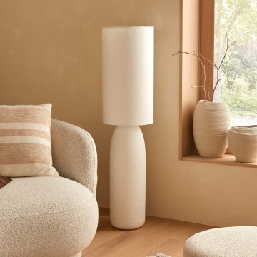 Atmosphera - Podna lampa KEYAH 1xE27/40W/230V 111 cm bijela