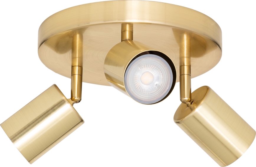 Atmosphera - Spot lampa VICO 3xGU10/25W/230V zlatna