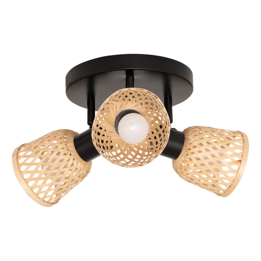 Atmosphera - Spot svjetiljka LIO 3xE14/25W/230V bambus