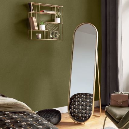 Atmosphera - Stojeće ogledalo EDI 160x79 cm zlatno