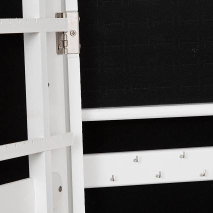 Atmosphera - Stojeće ogledalo s kutijom za nakit KRISTIN 146,8x37 cm bijelo