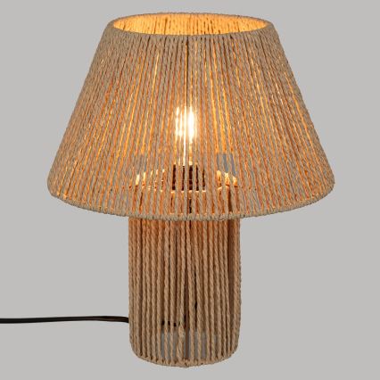 Atmosphera - Stolna lampa ADRIA 1xE27/40W/230V juta