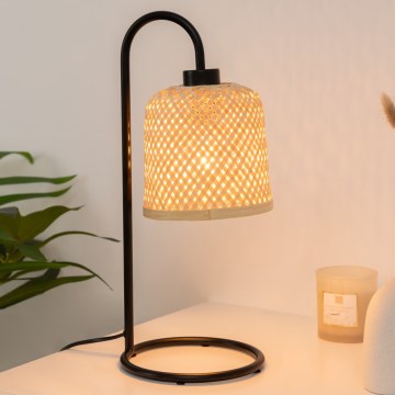 Atmosphera - Stolna lampa ALI 1xE27/25W/230V bambus