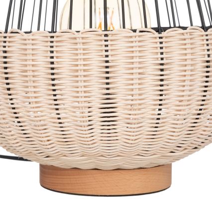 Atmosphera - Stolna lampa ANEA 1xE27/40W/230V ratan