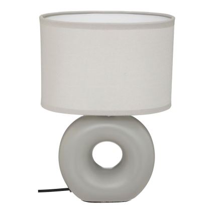 Atmosphera - Stolna lampa BARU 1xE14/40W/230V siva