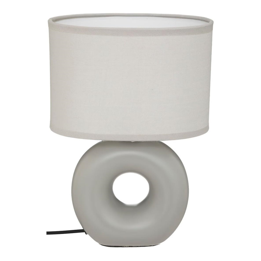 Atmosphera - Stolna lampa BARU 1xE14/40W/230V siva