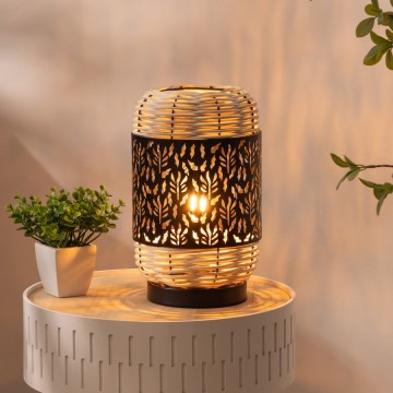 Atmosphera - Stolna lampa CALY 1xE27/40W/230V ratan