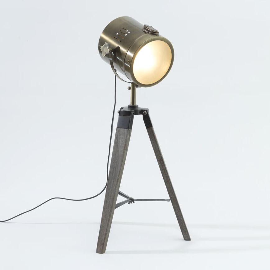 Atmosphera - Stolna lampa EBOR 1xE14/25W/230V bor/mesing