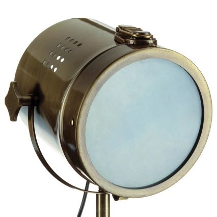 Atmosphera - Stolna lampa EBOR 1xE14/25W/230V bor/mesing