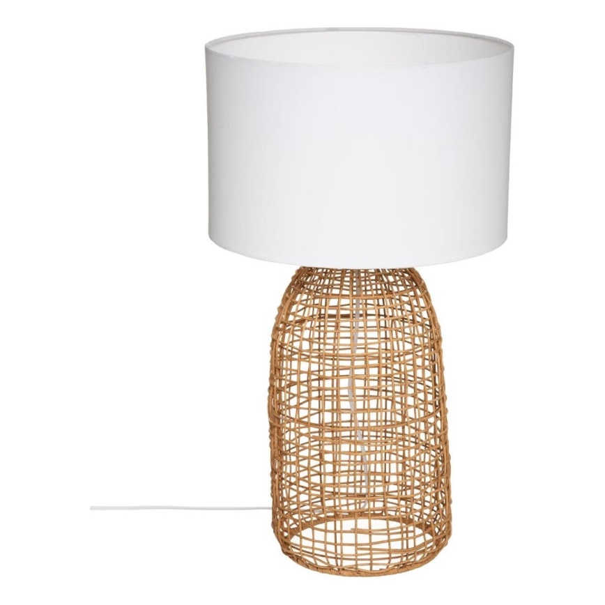 Atmosphera - Stolna lampa KARLA 1xE27/25W/230V ratan