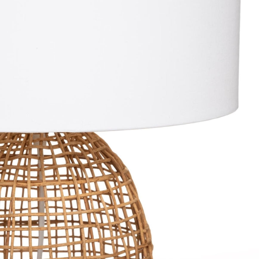 Atmosphera - Stolna lampa KARLA 1xE27/25W/230V ratan