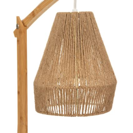 Atmosphera - Stolna lampa KARLA 1xE27/40W/230V bambus/konoplja